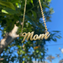 Load image into Gallery viewer, Mom Pendant Necklaces