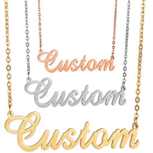 Load image into Gallery viewer, Custom Pendant Necklace