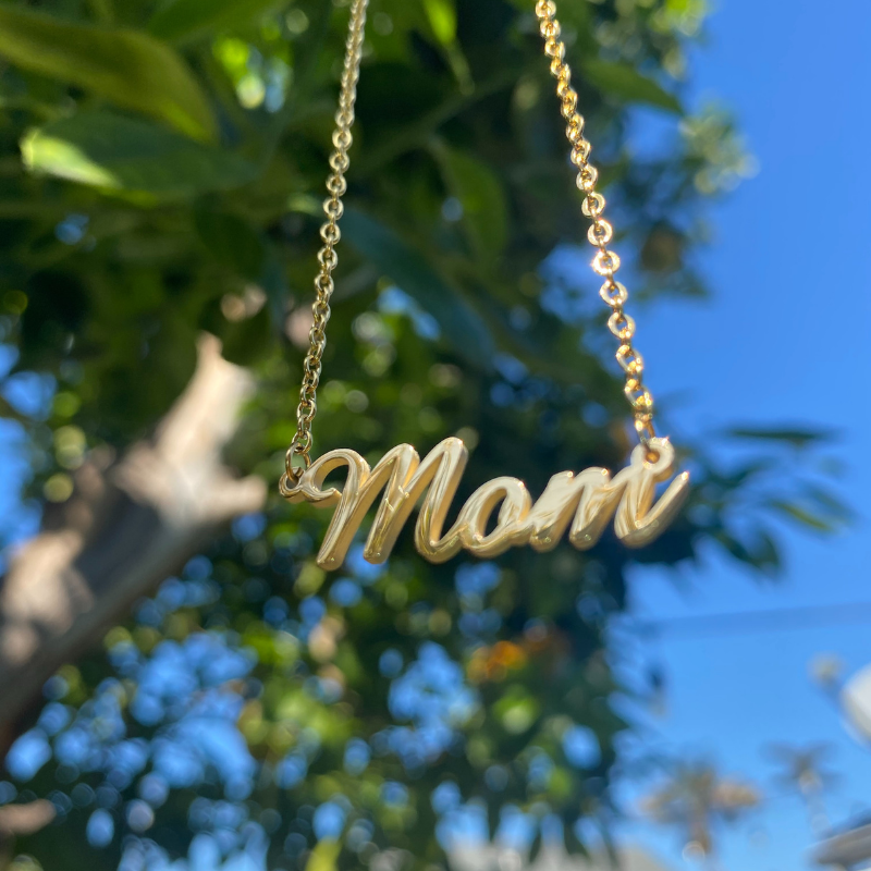 Mom Pendant Necklaces