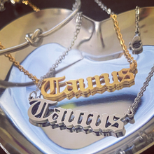 Load image into Gallery viewer, Zodiac Pendant Necklace
